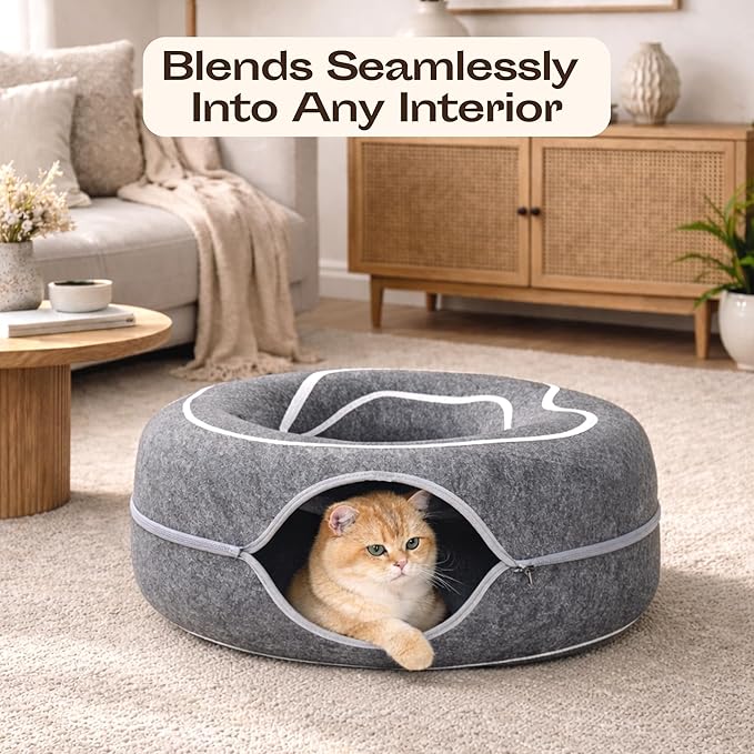 Peekaboo Cat Cave Donut - Image 5