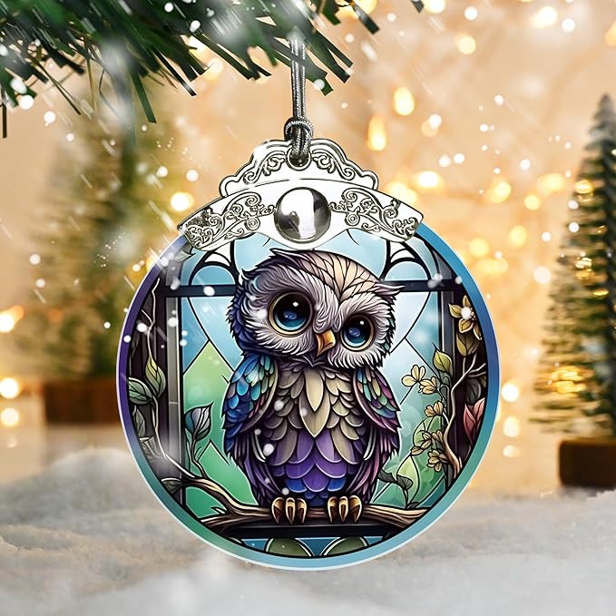 Jocidea Owl Christmas Ornaments - Image 5
