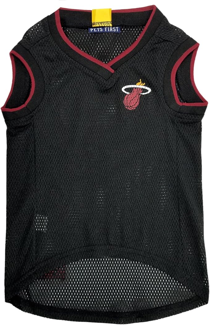 Pets First HEA-4047-XS Miami Heat Basketball Mesh Jersey - Image 2