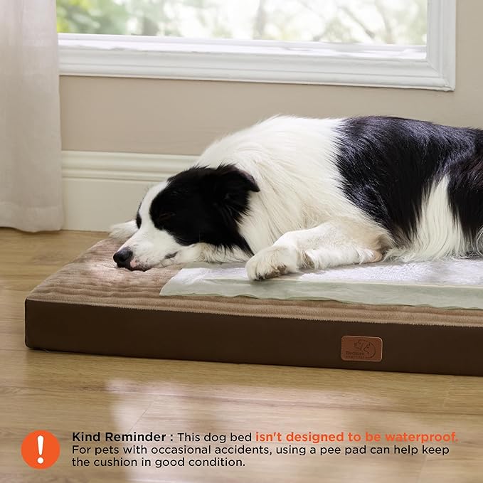 Bedsure ComfyFleece XL Dog Bed for Crate - Image 2