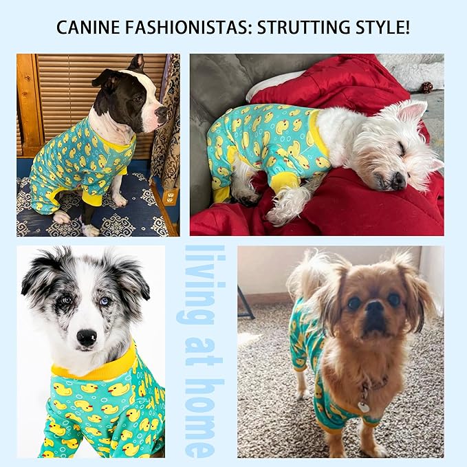 Paiaite Dog Pajamas Onesie: Comfortable Four-Legged Apparel - Image 4