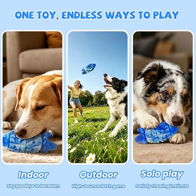 YINEYA Tough Dog Toys for Aggressive Chewers, Durable Dog Chew Toys for Medium - Image 5