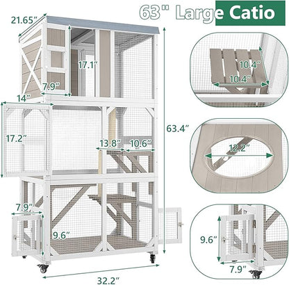 Catio Outdoor Cat Enclosure - Image 8