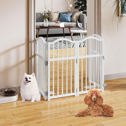 Snughome Dog Gate Indoor, 23.62" H Freestanding Short Dog Door Gates - Image 7