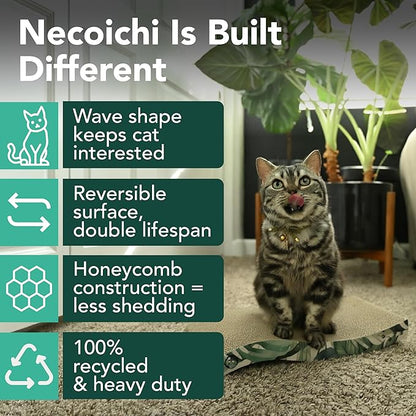 Reversible Wave Cat Scratcher for Indoor Cats - Image 2