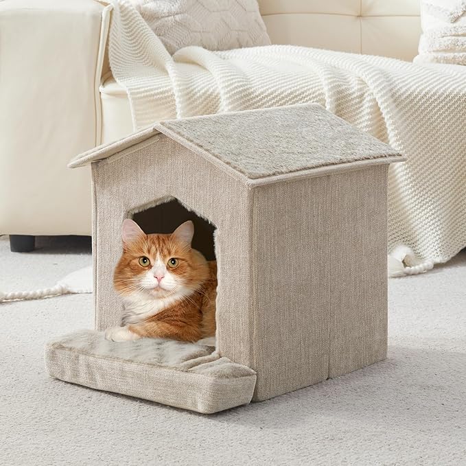 Cat Beds for Indoor Cats, Cat Houses, Cat Cave - Image 8