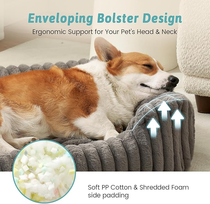 COZY KISS Orthopedic Dog Bed for Small Dogs & Cats - Image 4