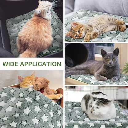 VitalCozy 4 Pcs Dog Crate Pads, Ultra Soft Warm Washable Anti-Slip Kennel Bed - Image 4