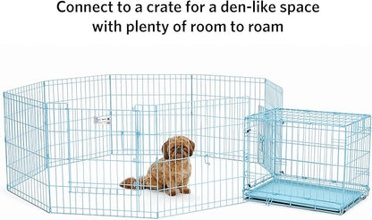 MidWest Homes for Pets 24-Inch Exercise Pen, for Indoor and Outdoor Use - Image 2