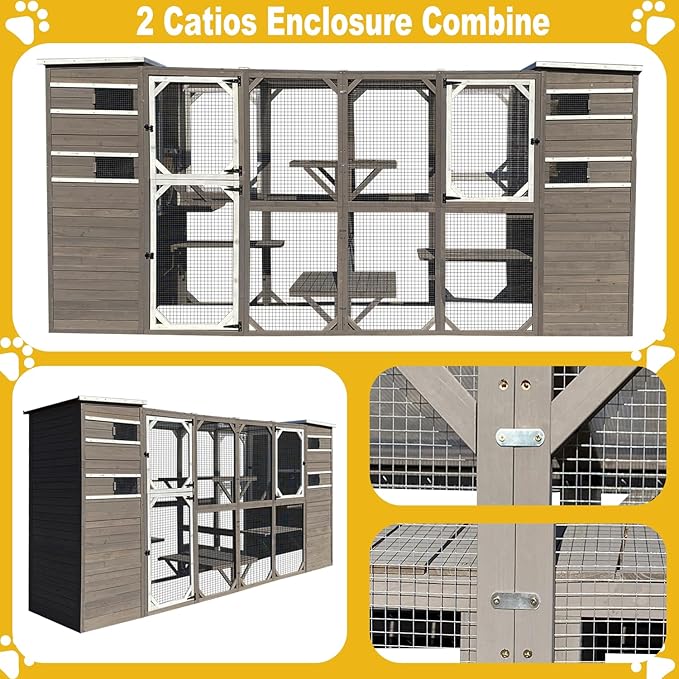 Gowoodhut Large Outdoor Catio Enclosures - Image 7