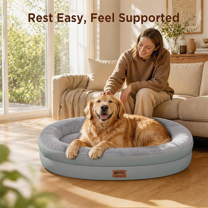 Orthopedic Dog Bed for Large Dogs, Waterproof Dog Bed for Large Size Dogs - Image 3