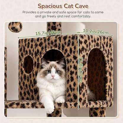 Globlazer Leopard Cat Tree Tower - Image 3
