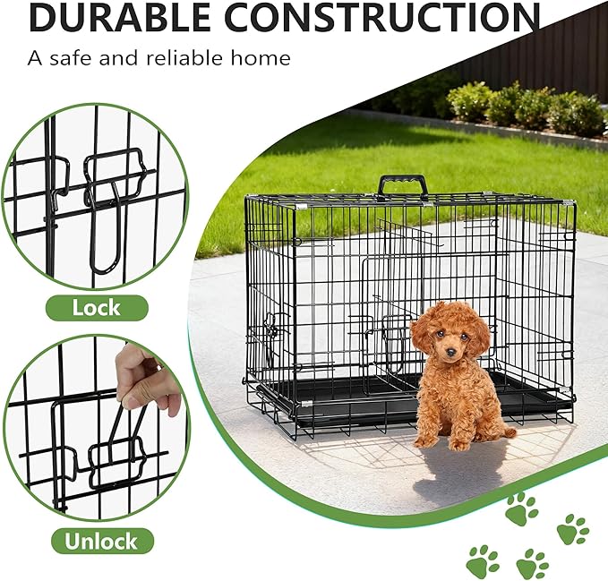 FDW 24-Inch Dog Crate Pet Cage - Image 3