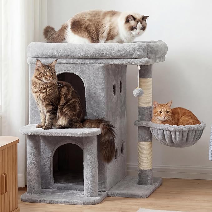 Heybly Cat Tree, 26.3-inch Cat Tower - Image 4