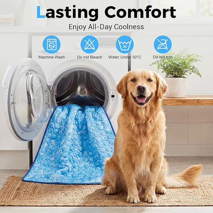 Dog Cooling Mat, Large Cooling Pad - Image 5