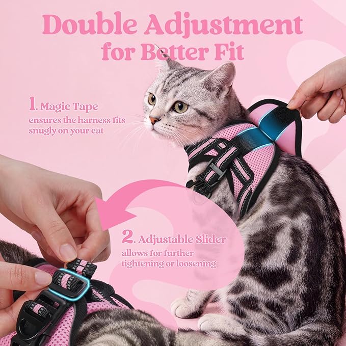 rabbitgoo Cat Harness and Leash Set - Image 3