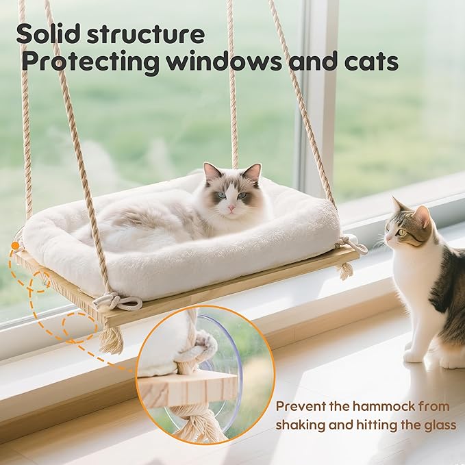 Cat Window Perch, Window Hammock - Image 7