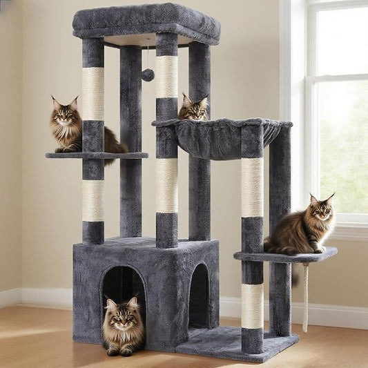 Heybly Heavy Duty Cat Tree, Tower by HEYBLY
