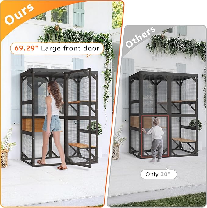 X-Zone Catio Outdoor Cat Enclosure - Image 5