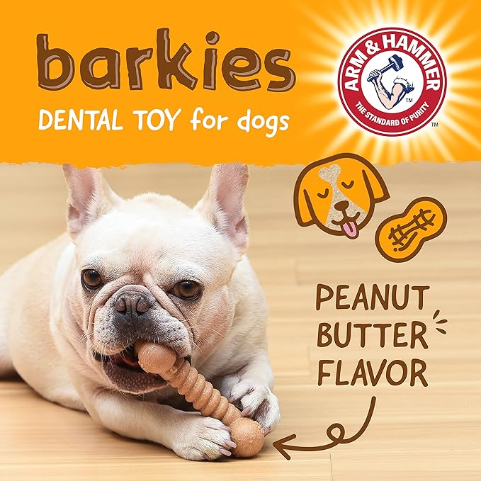 Arm & Hammer for Pets Barkies Classic Bone Compressed Wood Collection, 5 Inch - Image 2