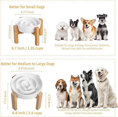 Elevated Slow Feeder Dog Bowl - Image 7