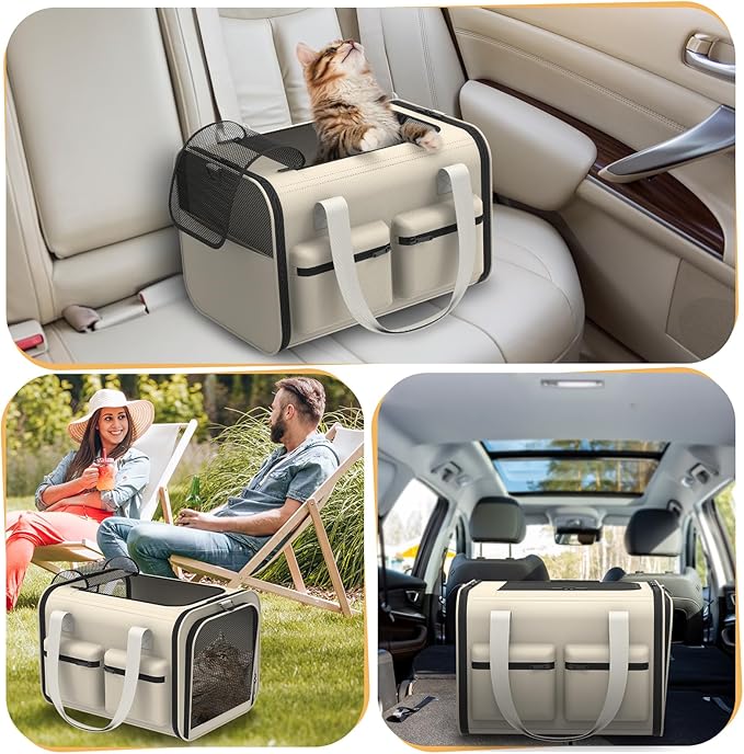 Cat Carrier Soft Airline Approved - Image 7