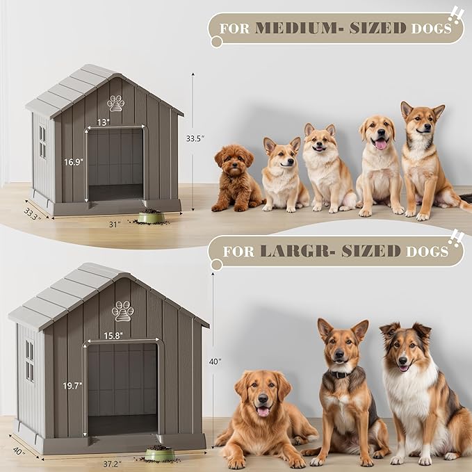 Fancyango Dog House Outdoor Indoor - Image 7