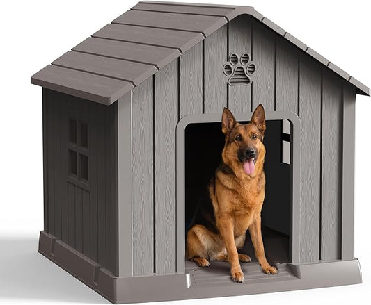 DRATO Dog House Indoor Outdoor for Small to Large Sized Dogs Indoor Outdoor by DRATOprovidesawarmandcozy