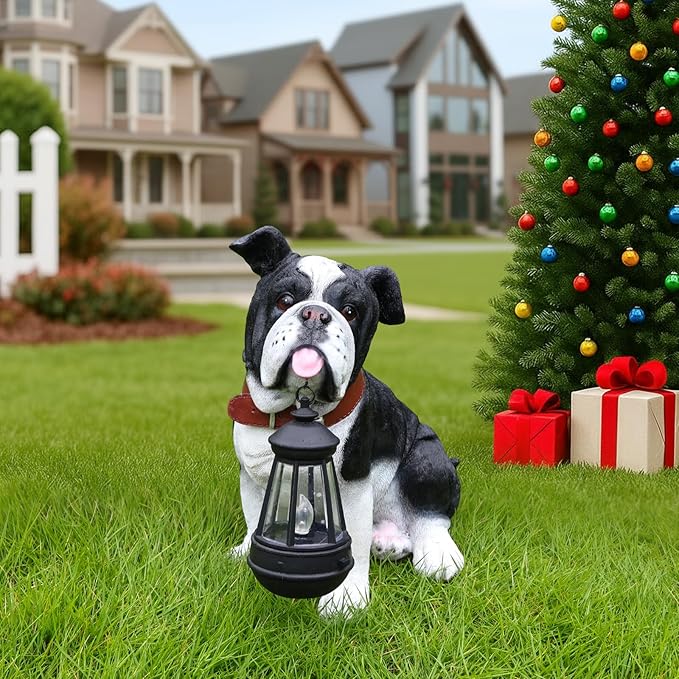 English Bulldog Dog Garden Statue - Image 5