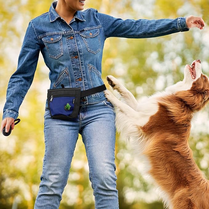 Gobeigo Dog Treat Pouch and Training Clicker, Upgrade Two Magnetic Closure to - Image 5