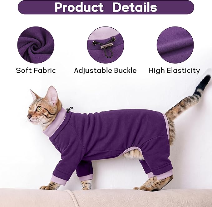 PUMYPOREITY Cat Hair Sticky Shirt – Breathable & Lightweight, Prevents Licking - Image 4