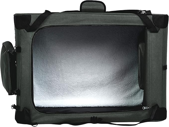 Amazon Basics Folding Portable Soft Pet Dog Crate Carrier Kennel - Image 3