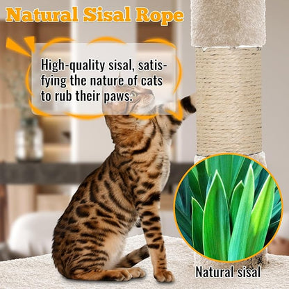 FDW 37.8 inch Cat Tree Cat Tower - Image 4