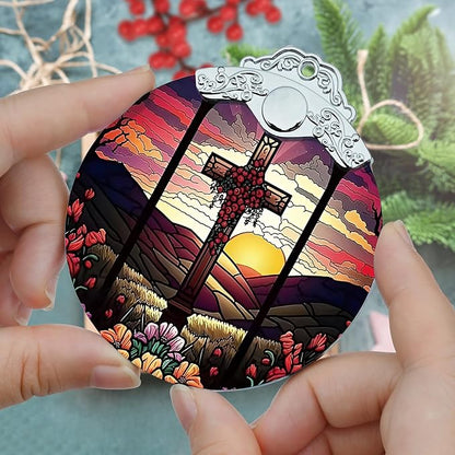 Jocidea Cross Christmas Ornament - Image 3
