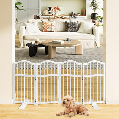 Snughome Dog Gate Indoor, 23.62" H Freestanding Short Dog Door Gates by Snughome