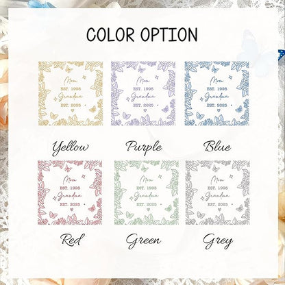 LOVELYPOD Personalized Mom to Grandma Jewelry Tray, New Grandma Present - Image 2