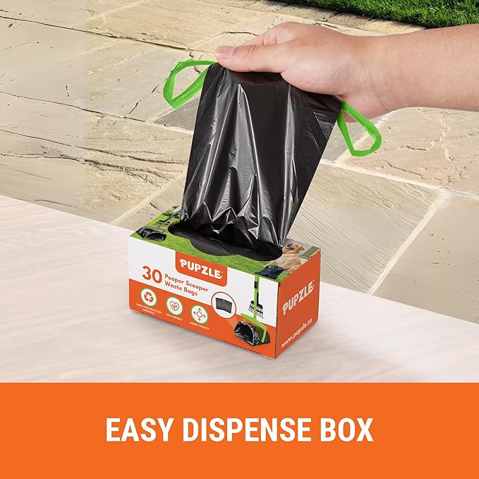 Pupzle Dog Pooper Scooper with Bag Attachment, Dog Poop Scoop - Image 8