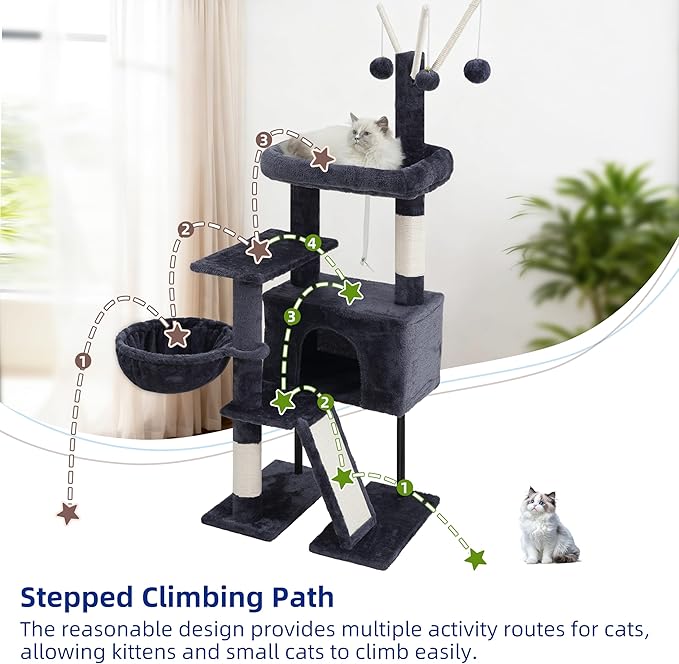 Gitelsnour Cat Tree for Indoor Cats, Cat Tower - Image 6