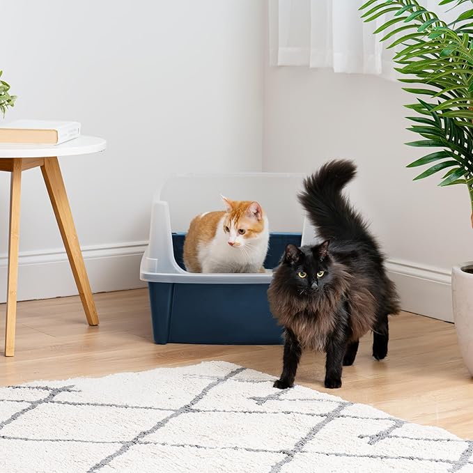IRIS USA Cat Litter Box XX-Large Open Top - Image 3
