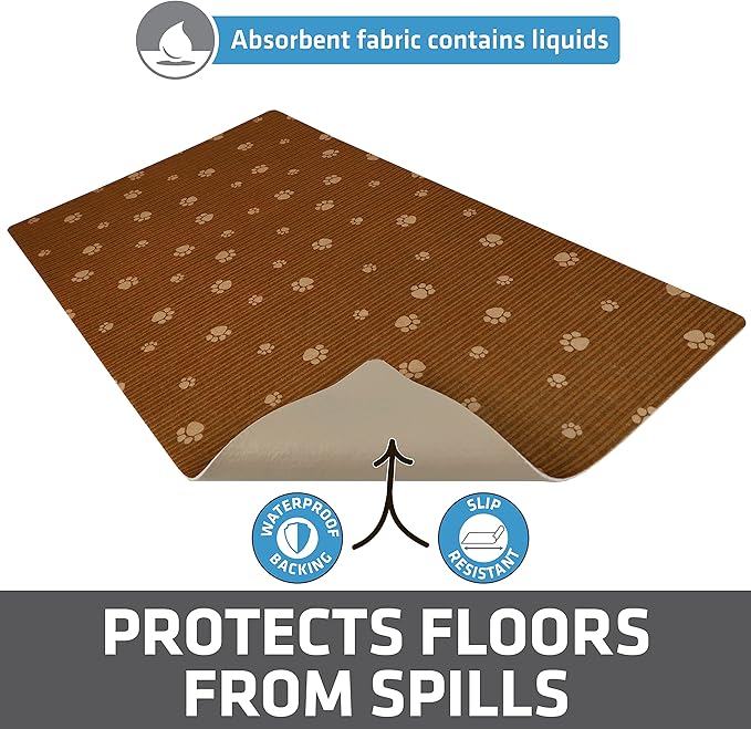 Drymate Pet Bowl Placemat, Dog & Cat Food Feeding Mat - Image 3