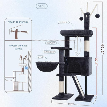 Gitelsnour Cat Tree for Indoor Cats, Cat Tower - Image 7