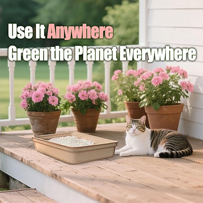 Disposable Litter Boxes for Cats Large: 2/4/6/8-Pack 17.5'' x 13.5'' Leak-Proof - Image 6