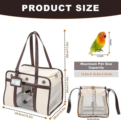 Sanmoncare Stylish Bird Carrier - Image 3