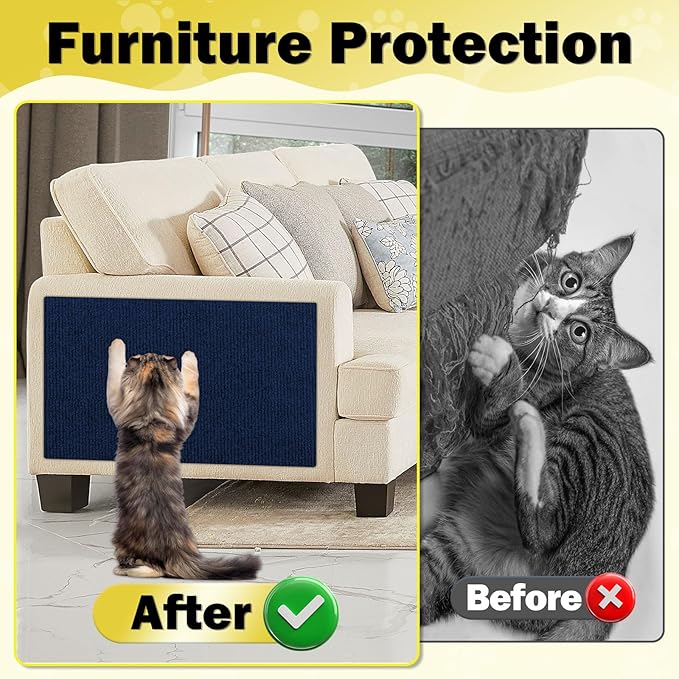 ENONCI 78.7"x15.8" Large Couch Protector from Cat Claws, Anti Scratch Furniture - Image 3