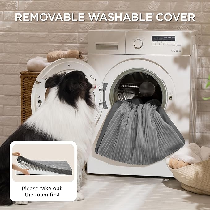 Bedsure ComfyFleece XL Dog Bed for Crate - Image 5