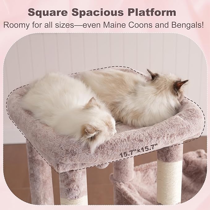 Heybly Heavy Duty Cat Tree, Tower - Image 3