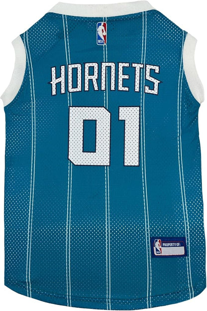 Pets First NBA Charlotte Hornets Dog Jersey, Medium- Tank Top Basketball Pet by PETSFIRST