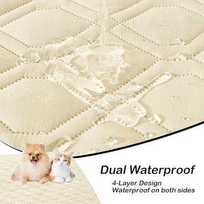 hyha Waterproof Dog Bed Blanket, Soft Pet Blankets, Waterproof Couch Cover - Image 2