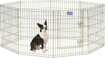 MidWest Homes for Pets 30-Inch Exercise Pen, for Indoor and Outdoor Use by MidWestHomesForPets