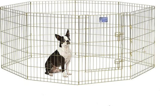 MidWest Homes for Pets 30-Inch Exercise Pen, for Indoor and Outdoor Use by MidWestHomesForPets
